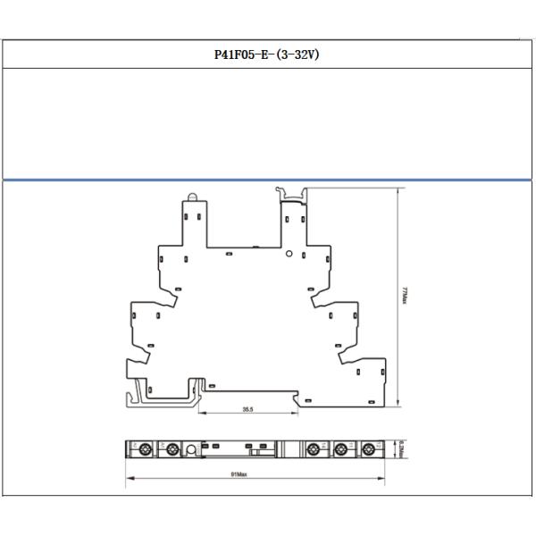 NNC Relay Socket P41F05-E Series applied for NNC41F Relay