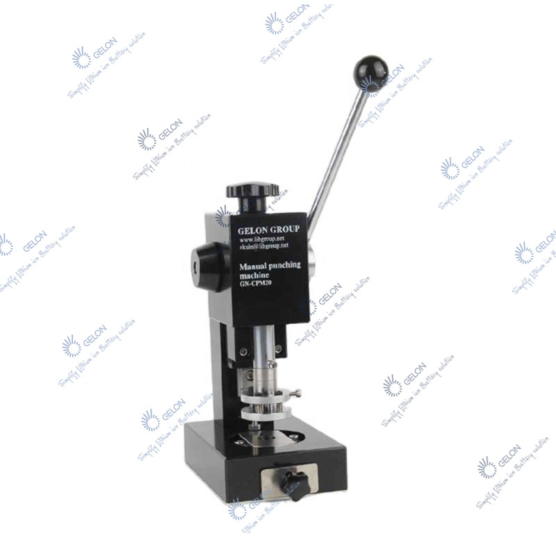 Lithium Ion Batteries Coin Battery Research Coin Cell Manual Punching Machine