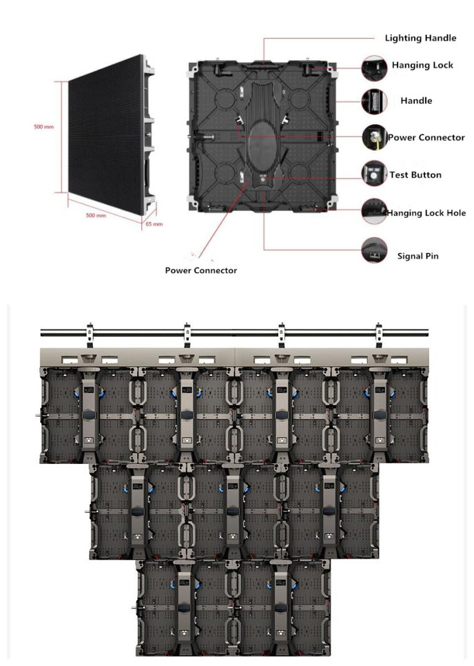 China factory wholesale p3.91 p3.91mm indoor rental led display screen cost flexible price
