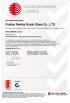 foshan nanhai ruixin glass co., ltd Certifications