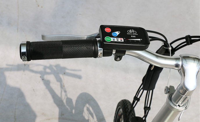 25 - 32KM/h Compact Folding Electric Bike 20 Inch With Front Rear Disc Brake