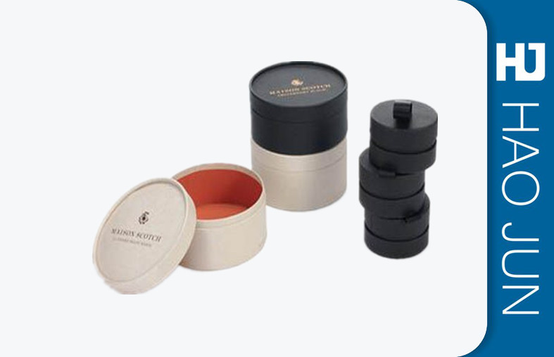 Portable Recycled Kraft Candle Boxes , Kraft Shipping Tubes For Candle