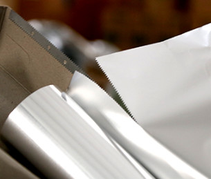 Microporous Aluminum Foil Roll High Temperature Resistance 600mm