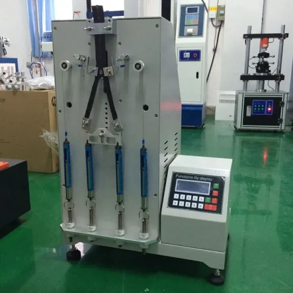 High Repeatability Zipper Reciprocating Pull Strength Test Machine with 75mm Stroke and 30 CPM Frequency