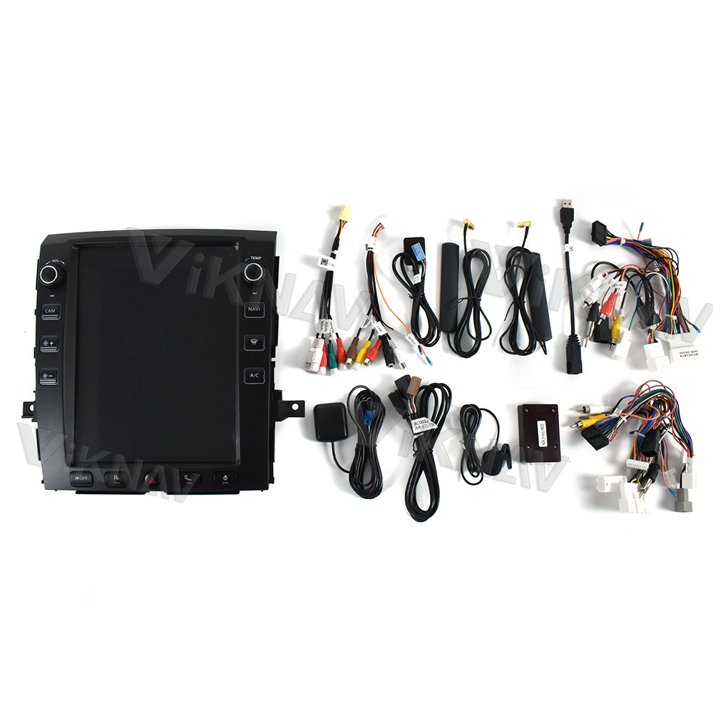12.1Inch Touch Screen Head Unit For 2016--2019 Nissan Titan GPS Navigation Multimedia Player Android Wireless Carplay