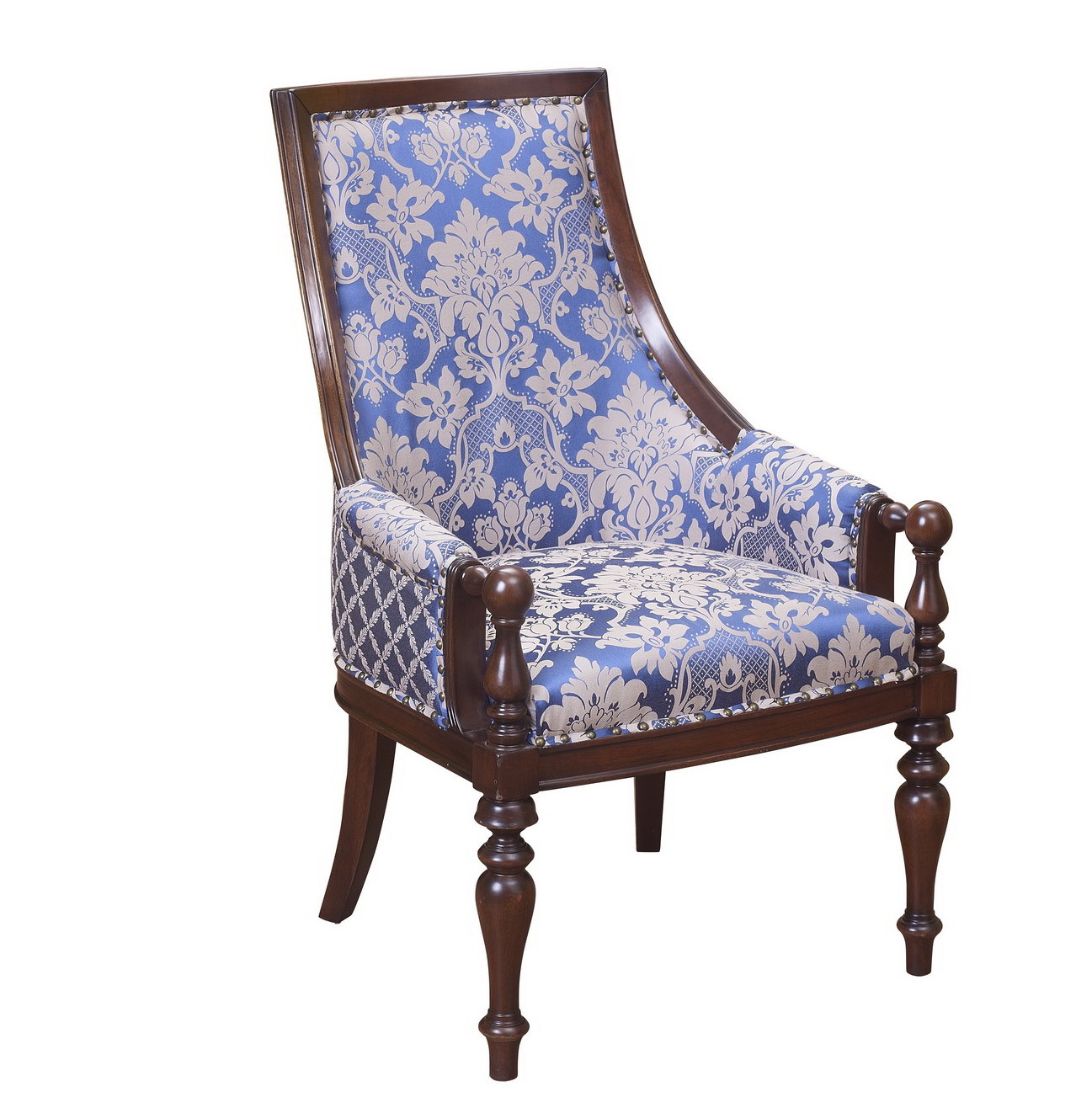 Genuine leather Cow split and Cottom Fabric with High density sponge Classic design Leisure Armchair and Lounge sofa