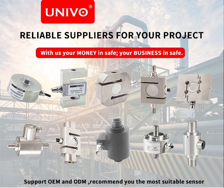 2.0mV / V Sensitivity Robotic Arm Tension And Compression Gravity Weighing Force Sensor