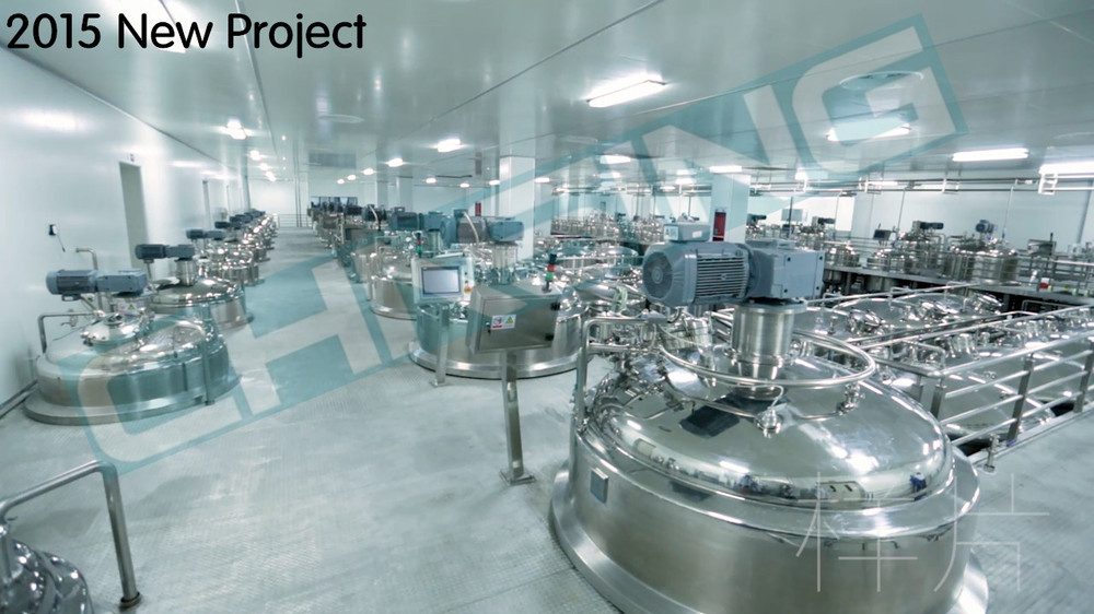 Liquid Soap Cosmetic Mixing Tank Homogenizer And Vacuum