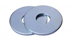 China DIN125 M36 Carbon Steel Washers , Stainless Fender Washers Medium Size on sale