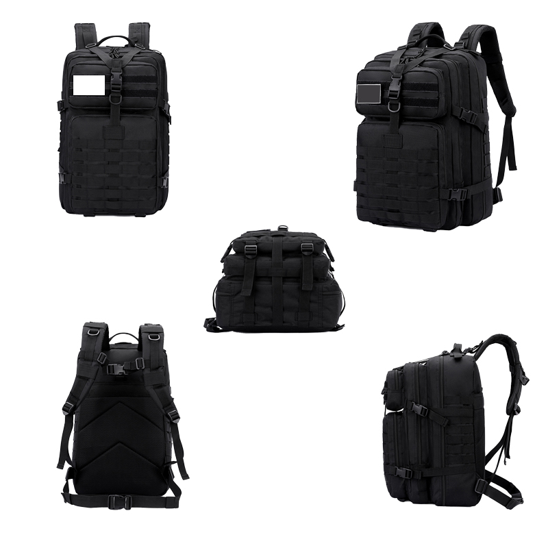 Custom Outdoor Waterproof Tactical Backpacks 45L Oxford Backpack For Mountain Hiking