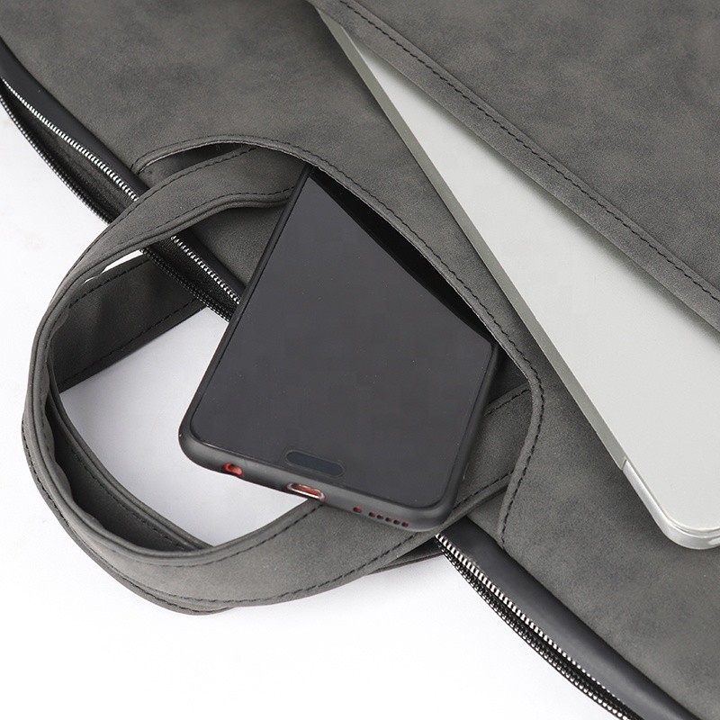 Hot Selling New Product Ideas High Quality PU Business Leather Laptop Messenger Laptop Bags Briefcase