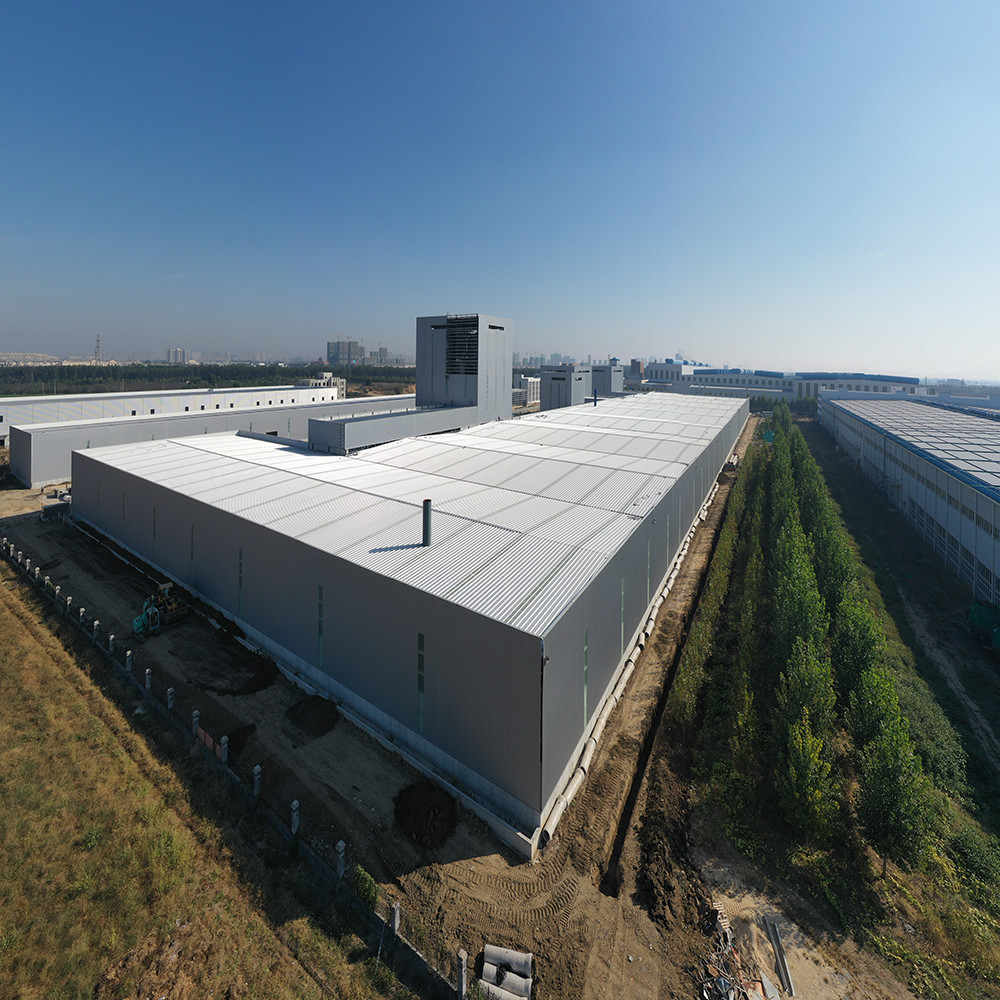 Prefabricated Steel Frame Factory Warhouse Steel Construction Fabrication