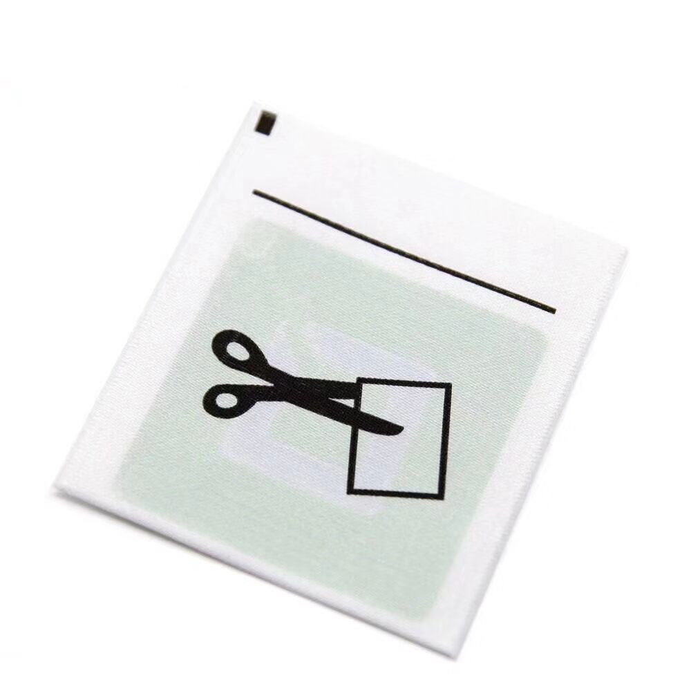 8.2MHz Pouch security label tag for clothing , garment pouch eas alarm label 58KHz