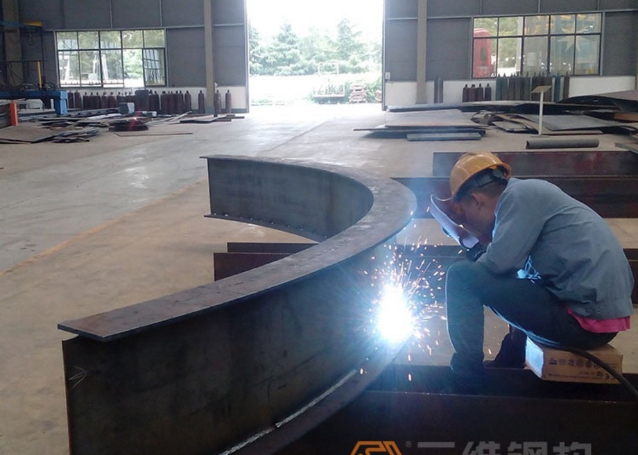 Large Steel Structure High Rise Building , Strong Steel Structure Industrial Building