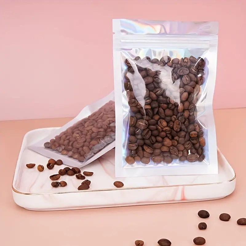 Custom Printed Aluminium Foil Laminated Pouches For Fresh Snacks Storage Odor Proof