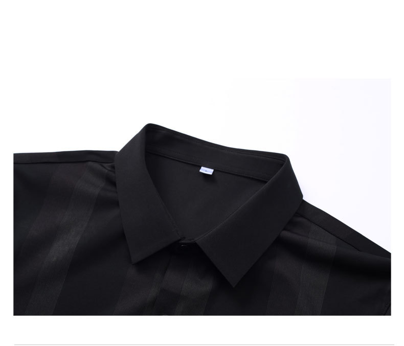 Custom Vintage Printing Plus Size Men's Shirts with Stand Collar and Long Sleeve Style