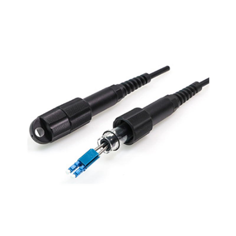 FTTH PDLC IP67 PA66 LC UPC Optical Fiber Optic Waterproof Connector with PA66