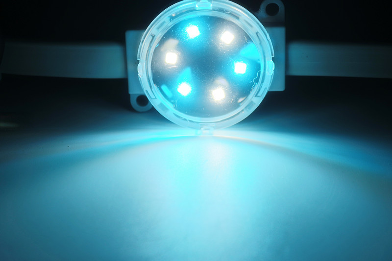 Waterproof IP67 Full Color 40mm 12V 1W RGB LED Pixel