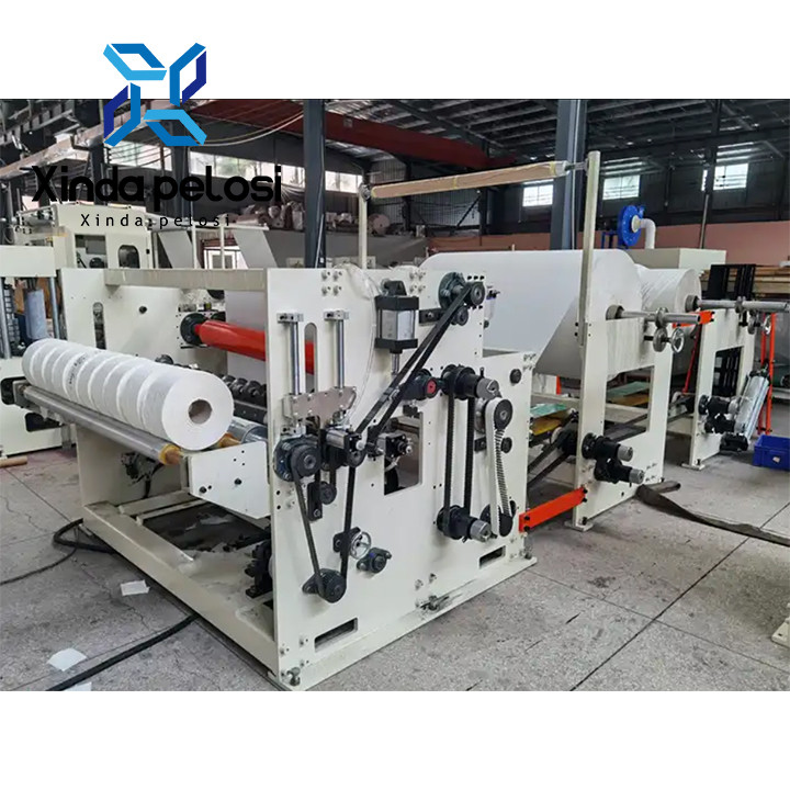 High Speeh Big Toilet Paper Reel Slitting Machine 4.5-15KW Automated