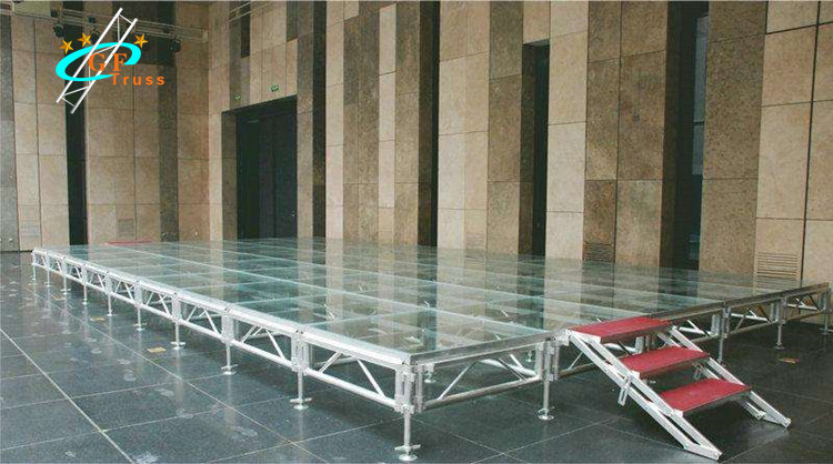 Customized Aluminum Portable Stage Platform Outdoor Concert Stage