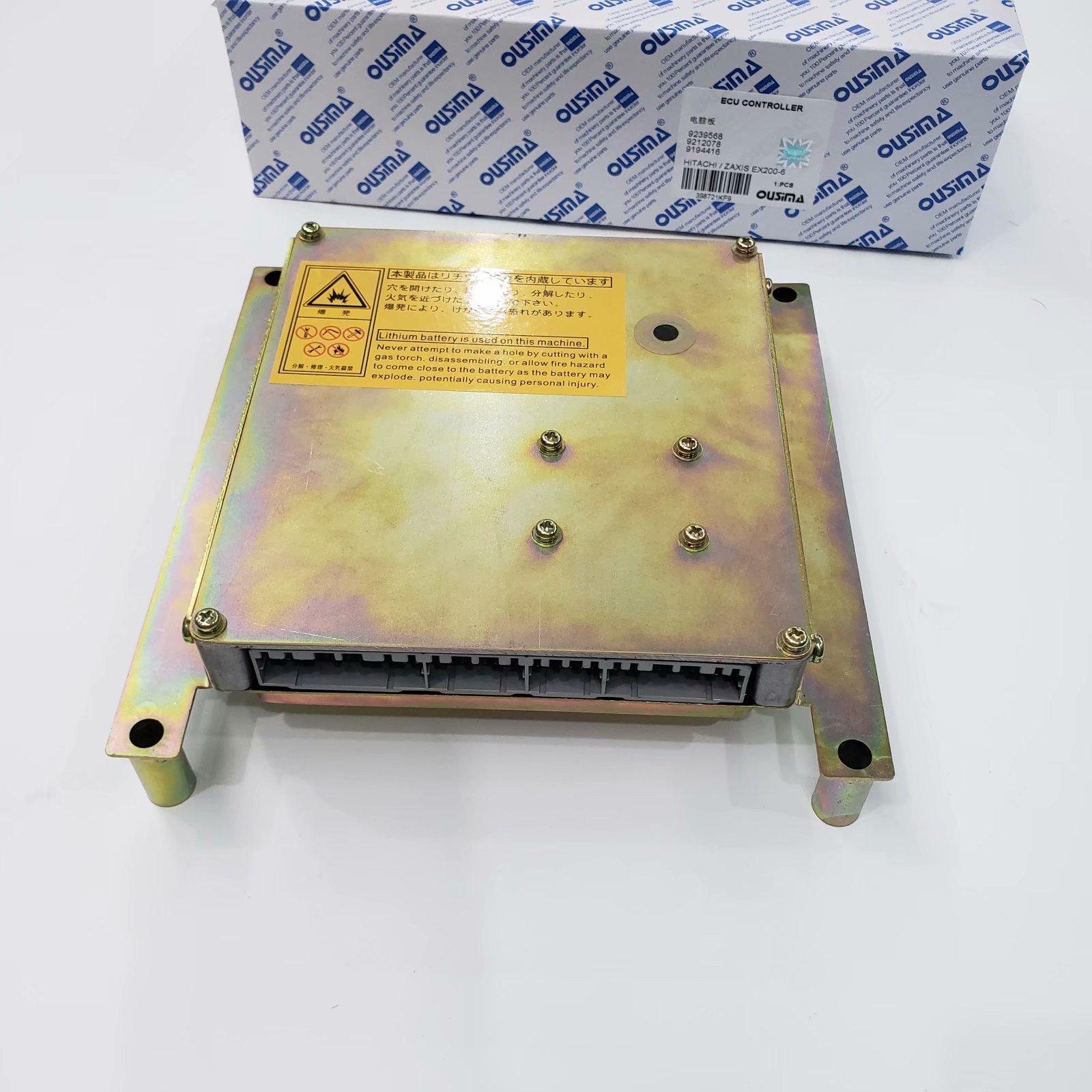 Hitachi EX200-6 Ecu Control Module , Control Unit Cpu 9239568 9212078 9194416