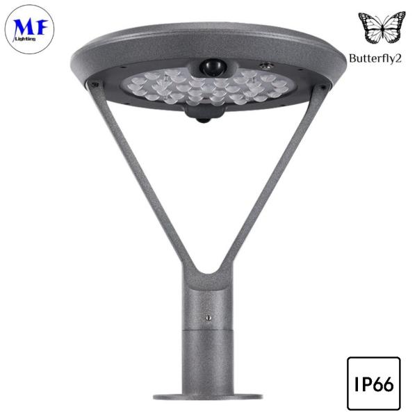 IP66 6.5W Outdoor LED Solar Garden Street Lighting Waterproof 2900-3200K Warm