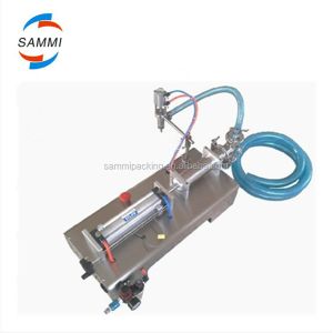 Buy cheap High Efficiency Single Head Piston Liquid Filling Machine,100-1000ml Water Oil Juice Beverage Filling Machine for Bottle/can product