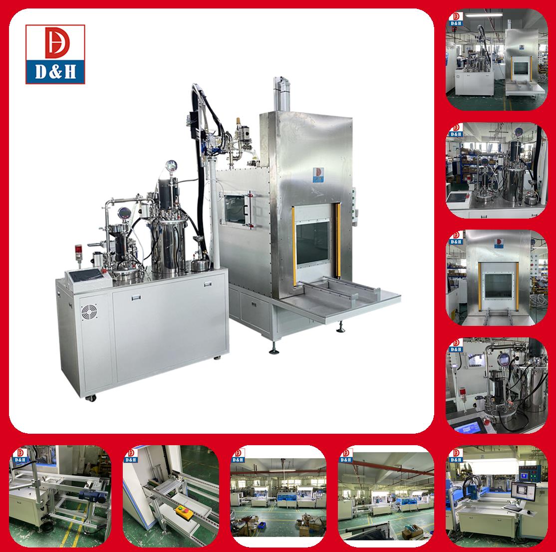 Energy Vacuum Casting Machine For Under Vacuum Potting And Casting Requirements