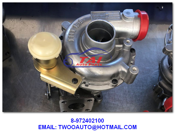 4JA1 Japanese Engine Parts D-MAX 2.5 8-972402100 IHI Turbocharger For Isuzu