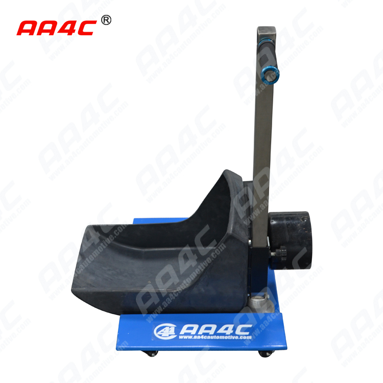 AA4C car exhaust extracting system auto vehicle exhaust dolly for truck manually control customize size