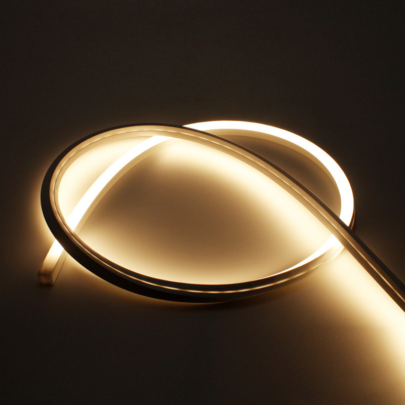 16*16mm Side Emitting IP67 Waterproof Silicone Neon Strip Light 24V LED Neon Flex
