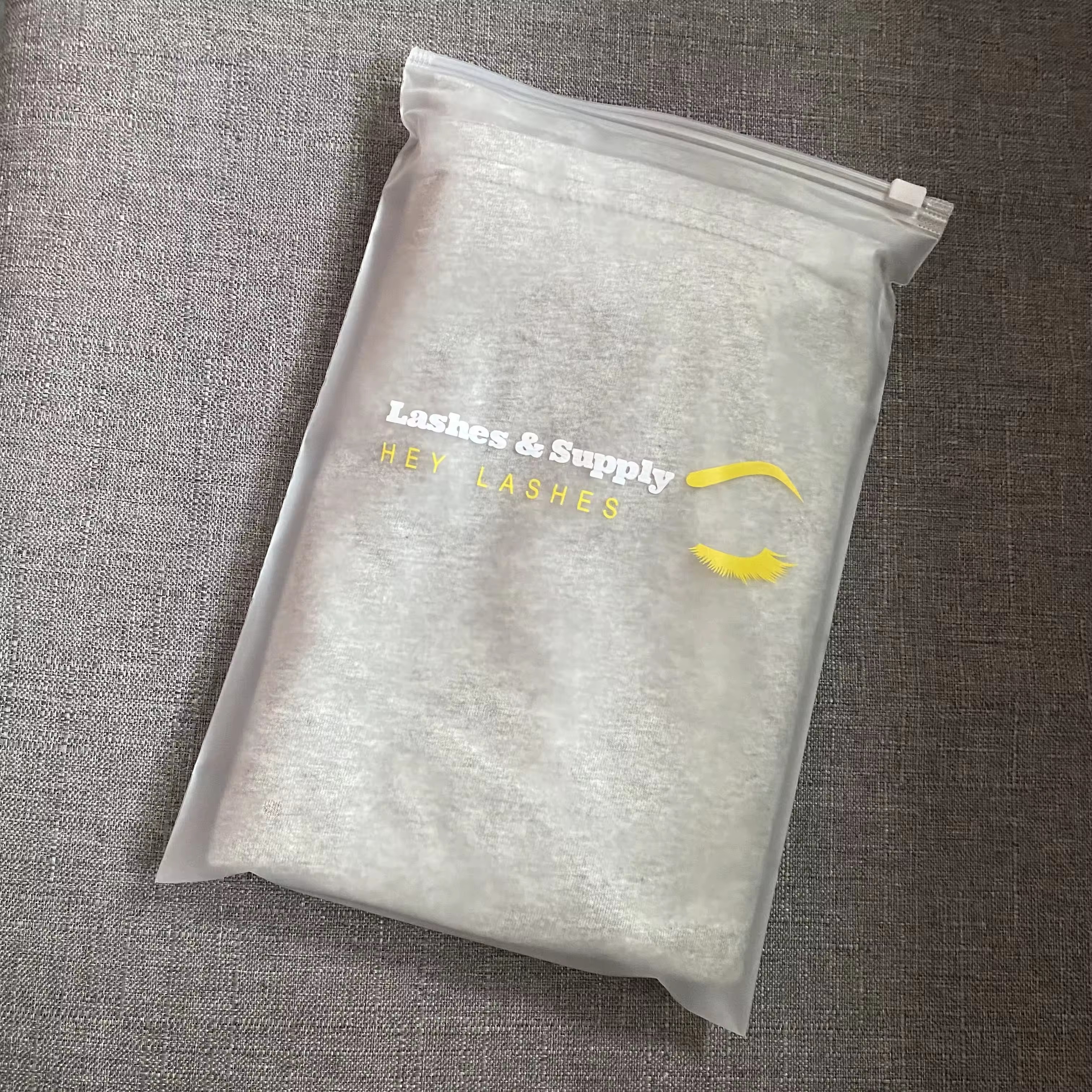 Moisture Resistant Reusable EVA CPE Clear Storage Bags With Zipper