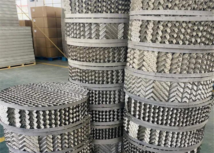 Customized Distillation Column Packing SS304 High Flux Low Pressure