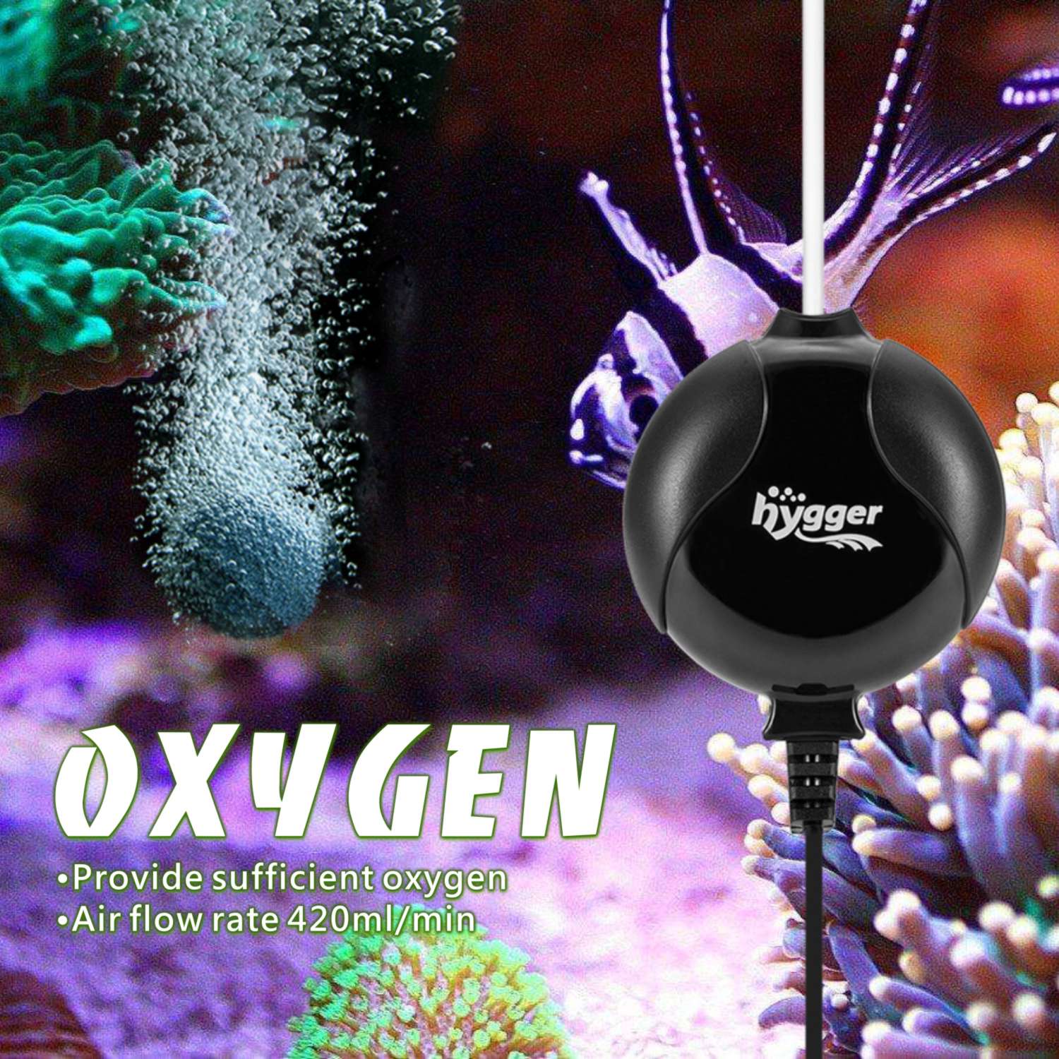 Portable Quiet Mini Fish Aquarium Oxygen Pump