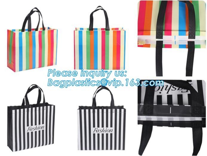 China pp woven bag supplier printed pp laminated non woven bag heat seal non woven bag, Top quality fashion recyclable c