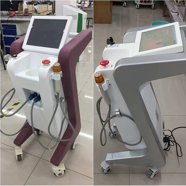 High frequency skin tightening machine / rf face lifting fractional rf microneedle machine