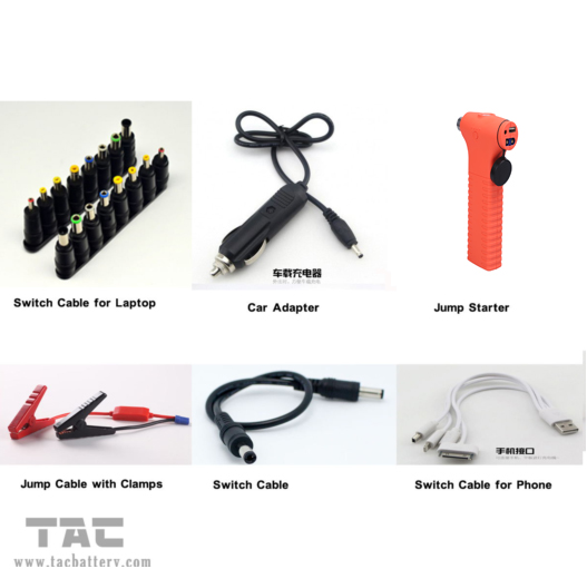 Colorfull Life Saving Hammer Pocket Car Jump Starter 5V Output , Vehicle Jump Starter