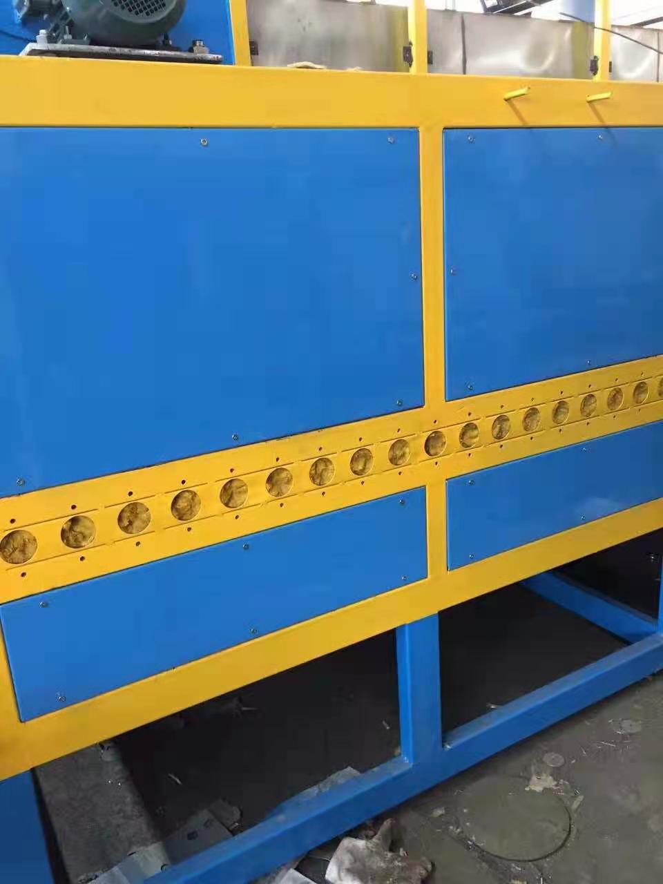 Cold Feed Pin Barrel Rubber Extruder Machine with 12000 KG Weight and 110 kW Power