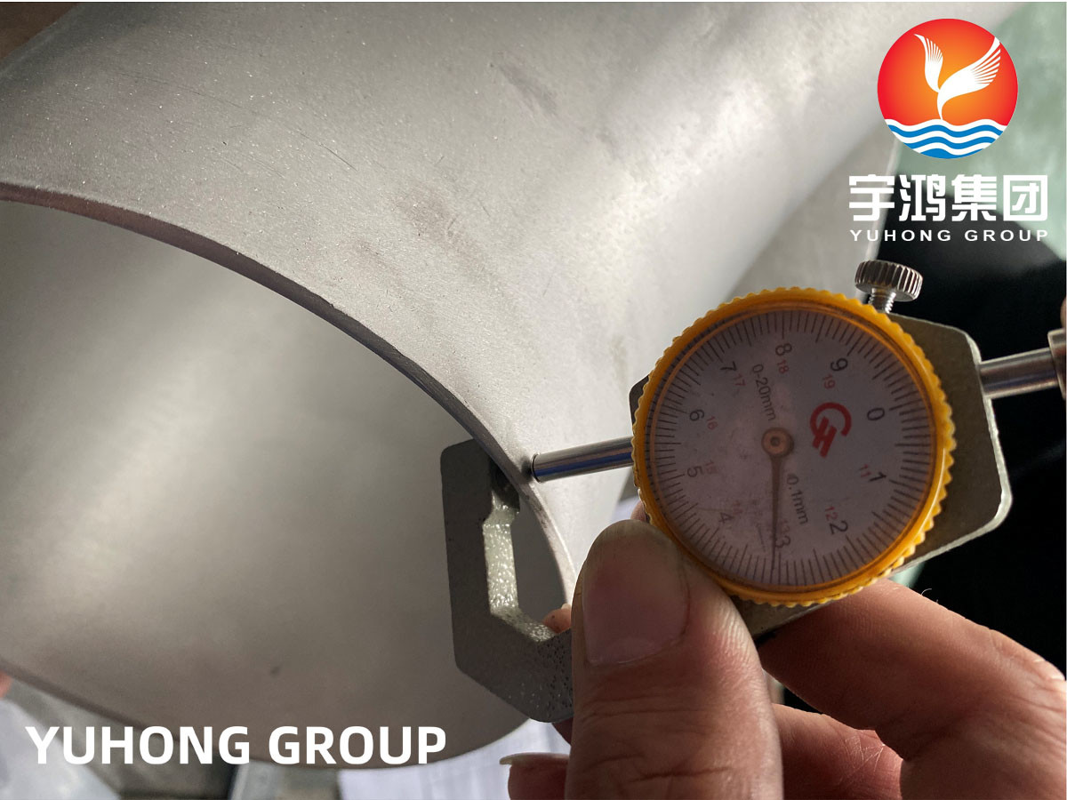 ASME SA403 WP316L Butt Weld Steel Fittings 90°/45° Elbow Long Radius