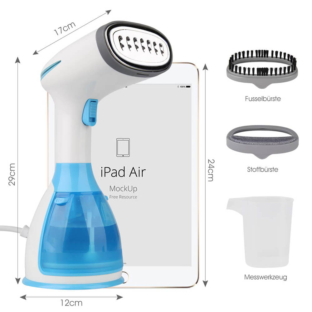 1500W Korea CE Portable Fabric Garment Steamer for Vertical Handheld Clothes Iron Vapor