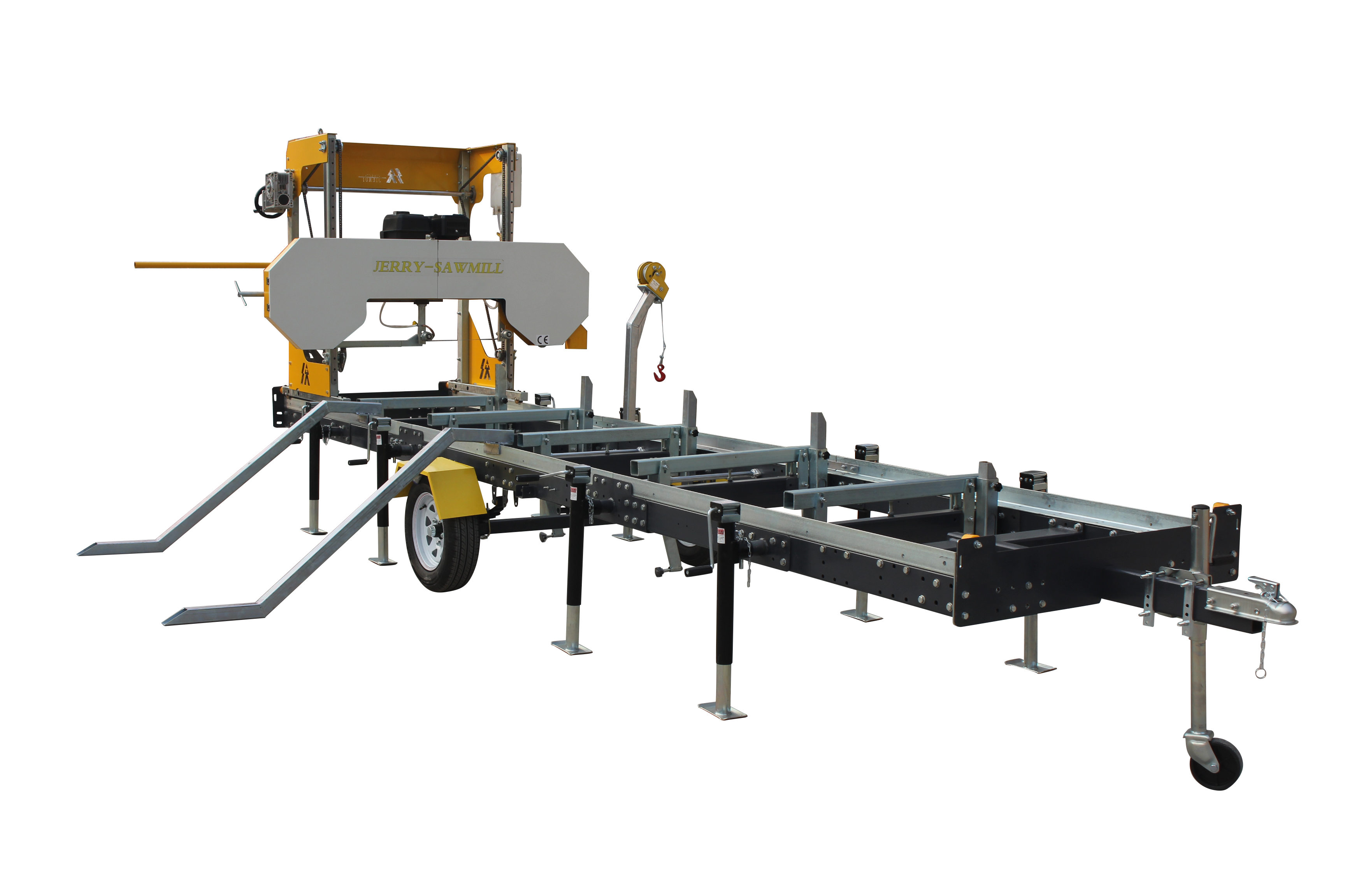 Construction Works Straight Line Multi Blade Rip Saw Machine for Woodworking Wood