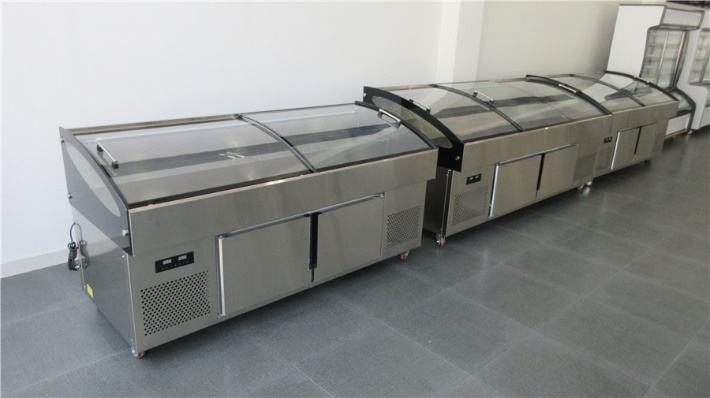 Air Cooling Bakery Refrigerated Display Case 900x660x1130mm