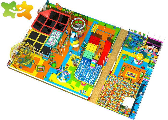 Ball Pool Commercial Children'S Indoor Play Equipment 560m² Adventure Play Zone