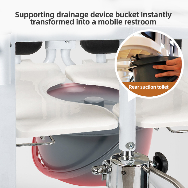 Adjustable Home Swivel Transfer Electric Patient Lift Chair 290lbs Elderly Shower