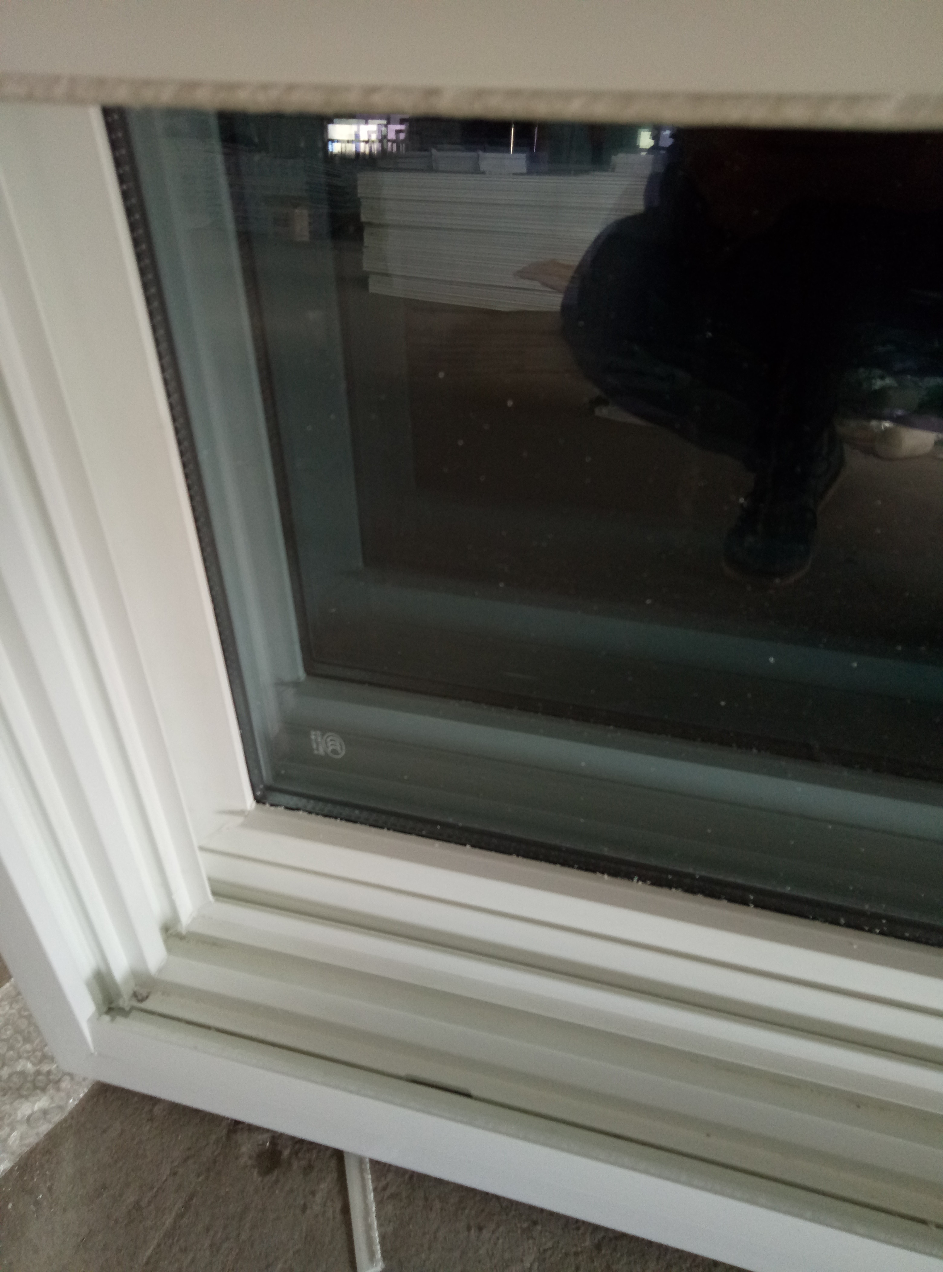 Glass Grid Pvc Design Vertical Sliding Window UPVC Double Hung Windows