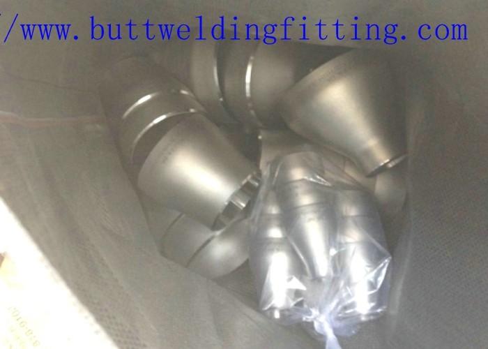 WP316L / 316H / 316LN Cocentric Pipe Reducer Stainless Steel 316N / 316Ti