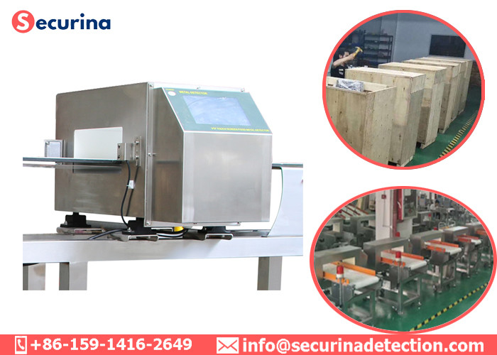Food Grade Belt Industrial Metal Detector Conveyor Needle Inspection Scanner