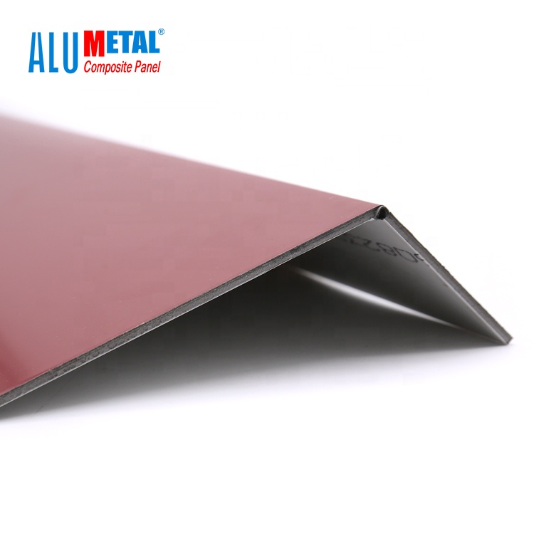 6mm Acm PVDF Aluminum Composite Panel 1220 X 2440mm Antibacterial Surface