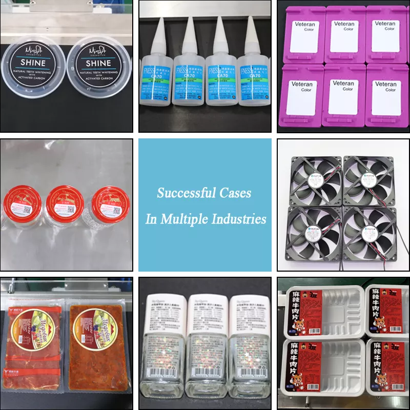 FK811 Flat Labeling Machine for Pet Glass Bottle Semi Automatic Labeling Solution