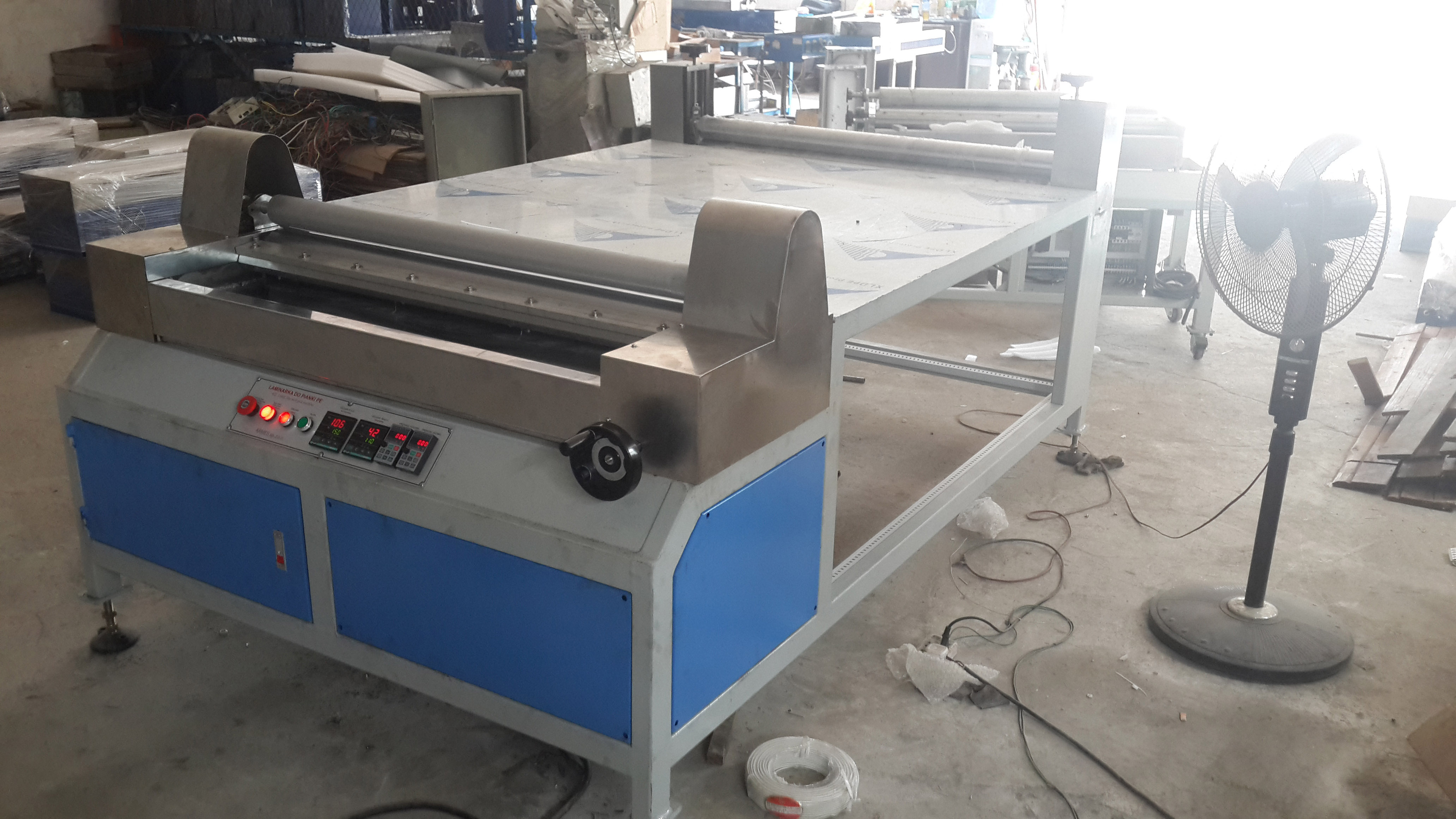 PVC Kitchen Sponge and Fiber Scouring Pad Hot Melt Glue Laminating Machine Durable